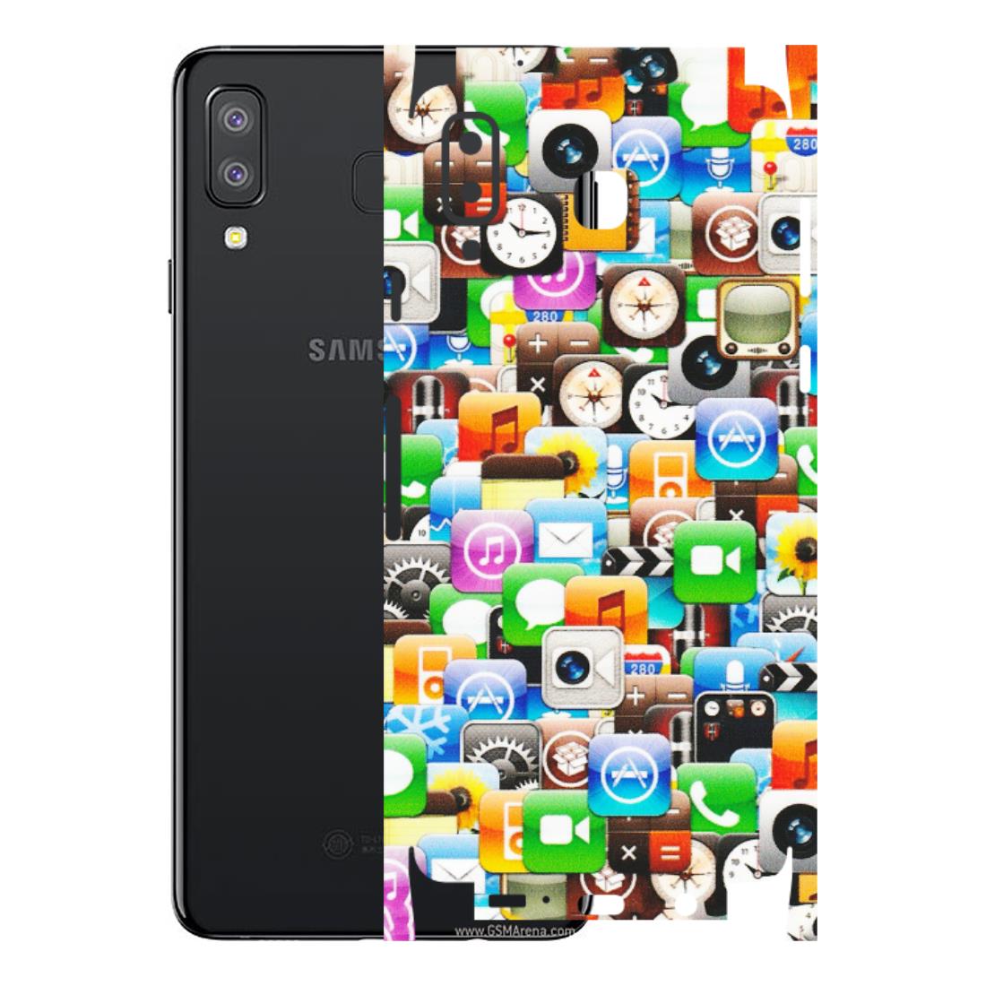 Samsung A/S Series Phone Skins (All Models) - All Apple Icons - Matte Finish (M-93) Samsung Galaxy A8 Star