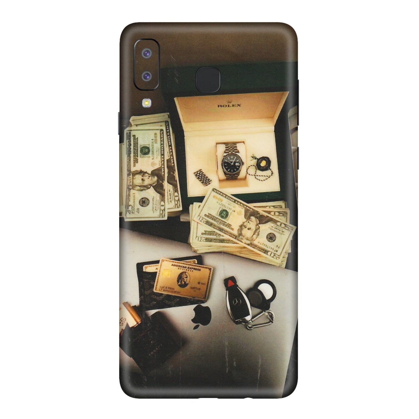 Samsung A/S Series Phone Skins (All Models) - Luxury Lifestyle - Transparent Finish (T-11) Samsung Galaxy A8 Star