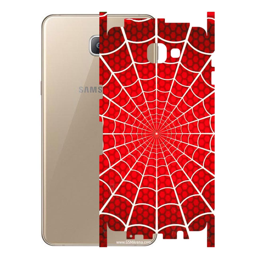 Samsung A/S Series Phone Skins (All Models) - Classic Spidey Web - 3D Embossed Finish (L-115) Samsung Galaxy A9 2016