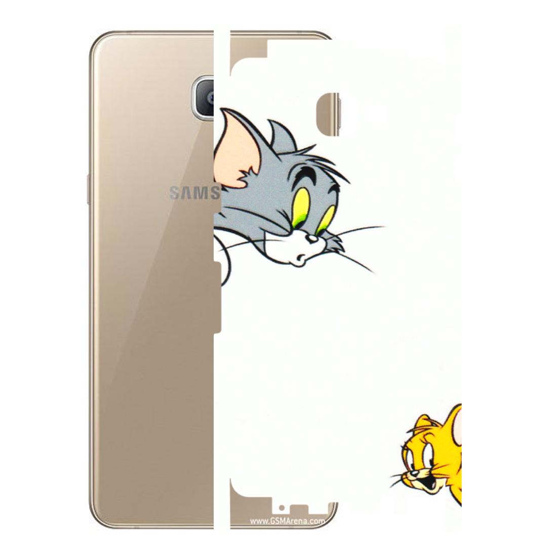 Samsung A/S Series Phone Skins (All Models) - Cute Tom And Jerry - 3D Embossed Finish (L-220) Samsung Galaxy A9 2016