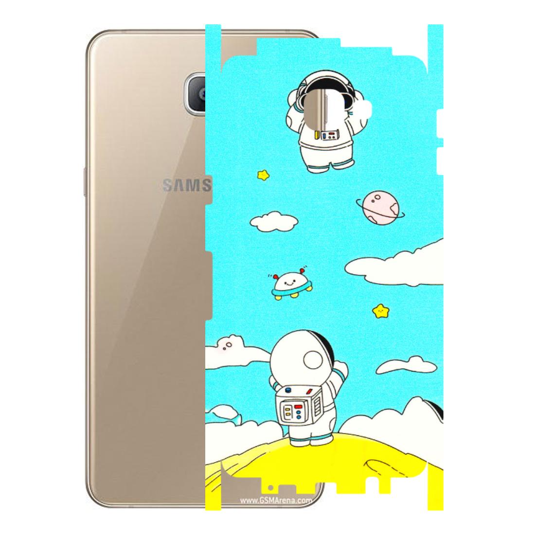 Samsung A/S Series Phone Skins (All Models) - Blue Skies Astro Float - 3D Embossed Finish (L-230) Samsung Galaxy A9 2016