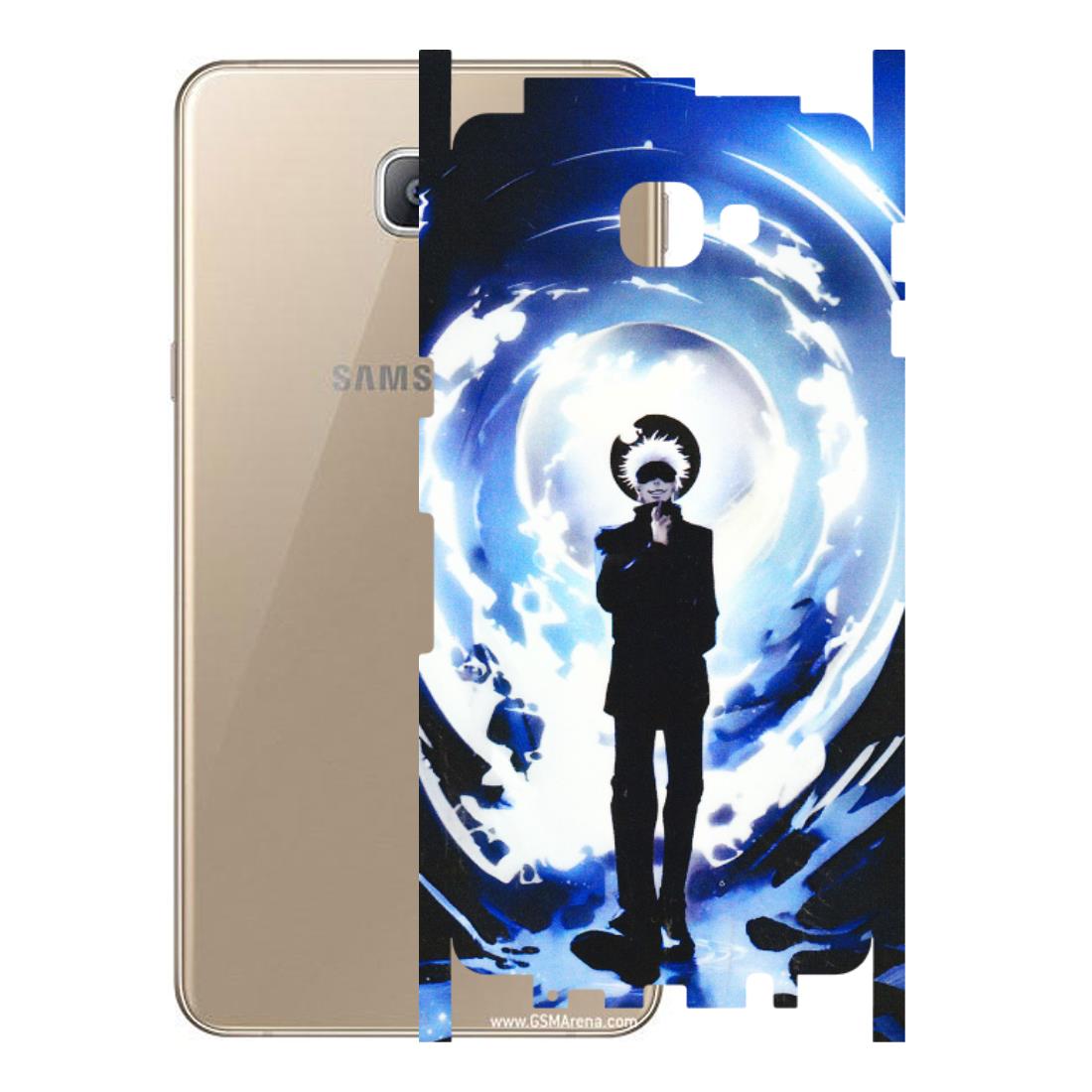 Samsung A/S Series Phone Skins (All Models) - Satoru Gojo Dark Blue - 3D Embossed Finish (L-235) Samsung Galaxy A9 2016