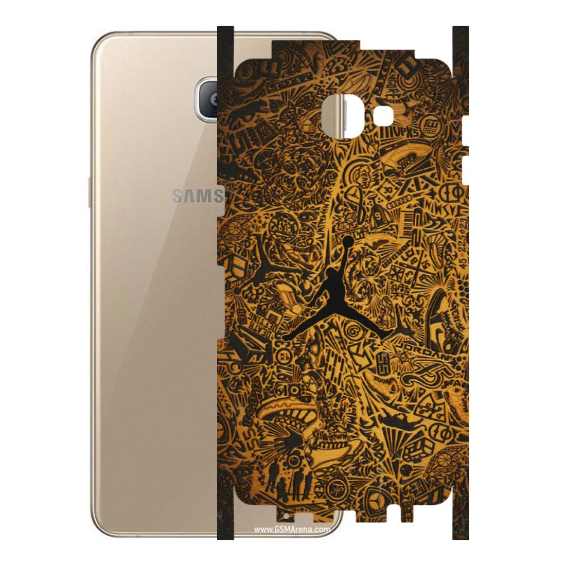 Samsung A/S Series Phone Skins (All Models) - Premium Gold Basketball Player - 3D Embossed Finish (L-236) Samsung Galaxy A9 2016