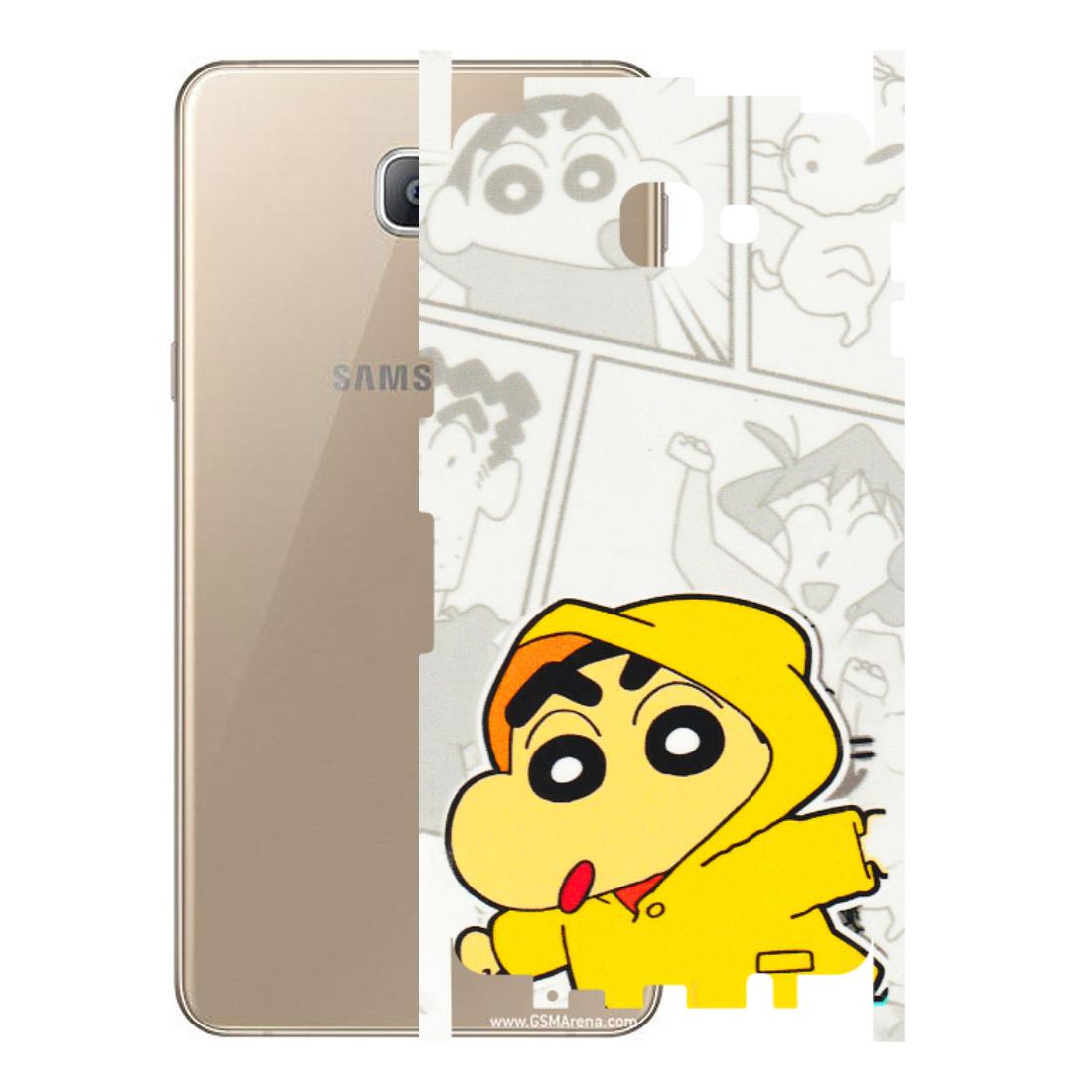 Samsung A/S Series Phone Skins (All Models) - Yellow Shinchan Comic - 3D Embossed Finish (L-246) Samsung Galaxy A9 2016