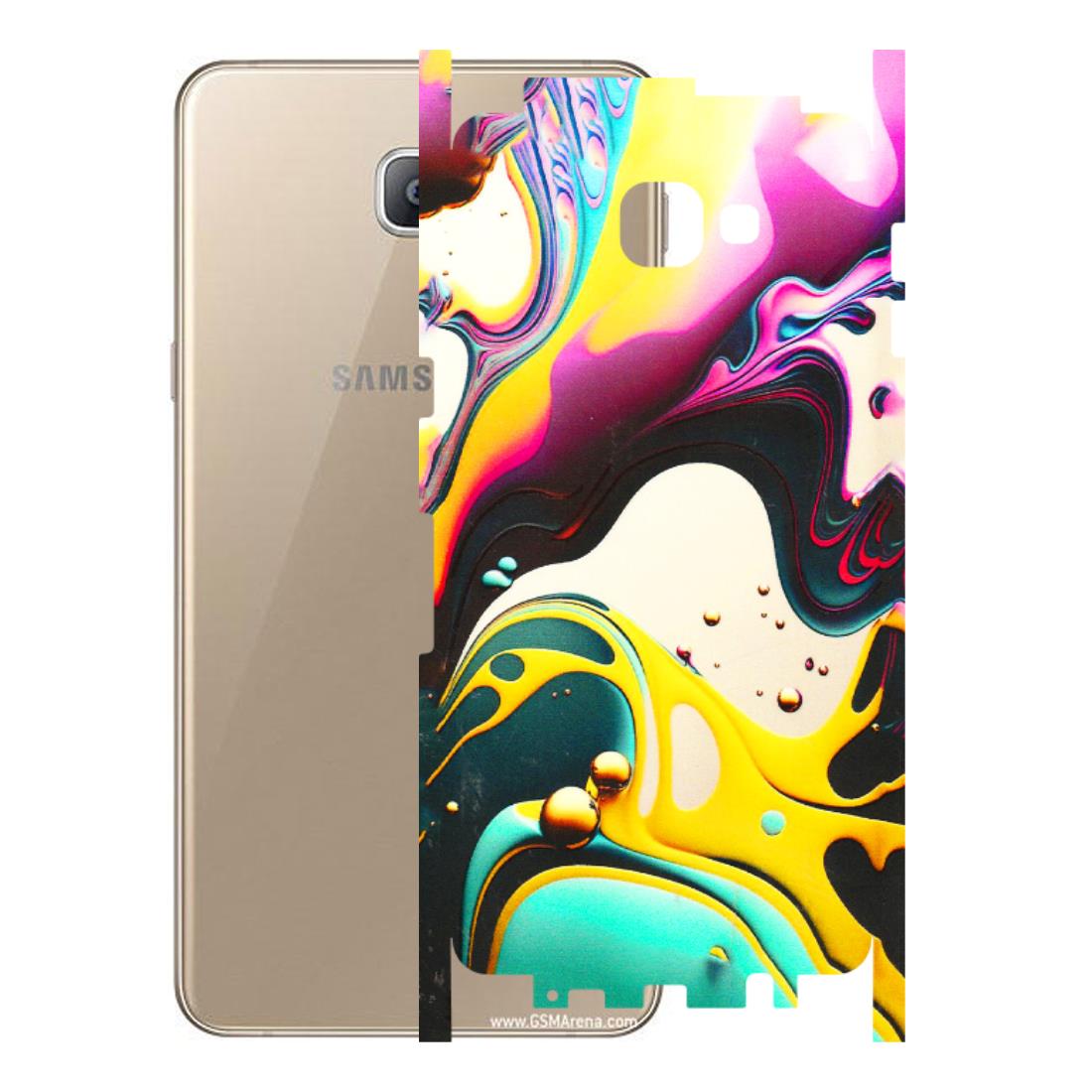 Samsung A/S Series Phone Skins (All Models) - Multicolor Abstract pattern - 3D Embossed Finish (L-254) Samsung Galaxy A9 2016