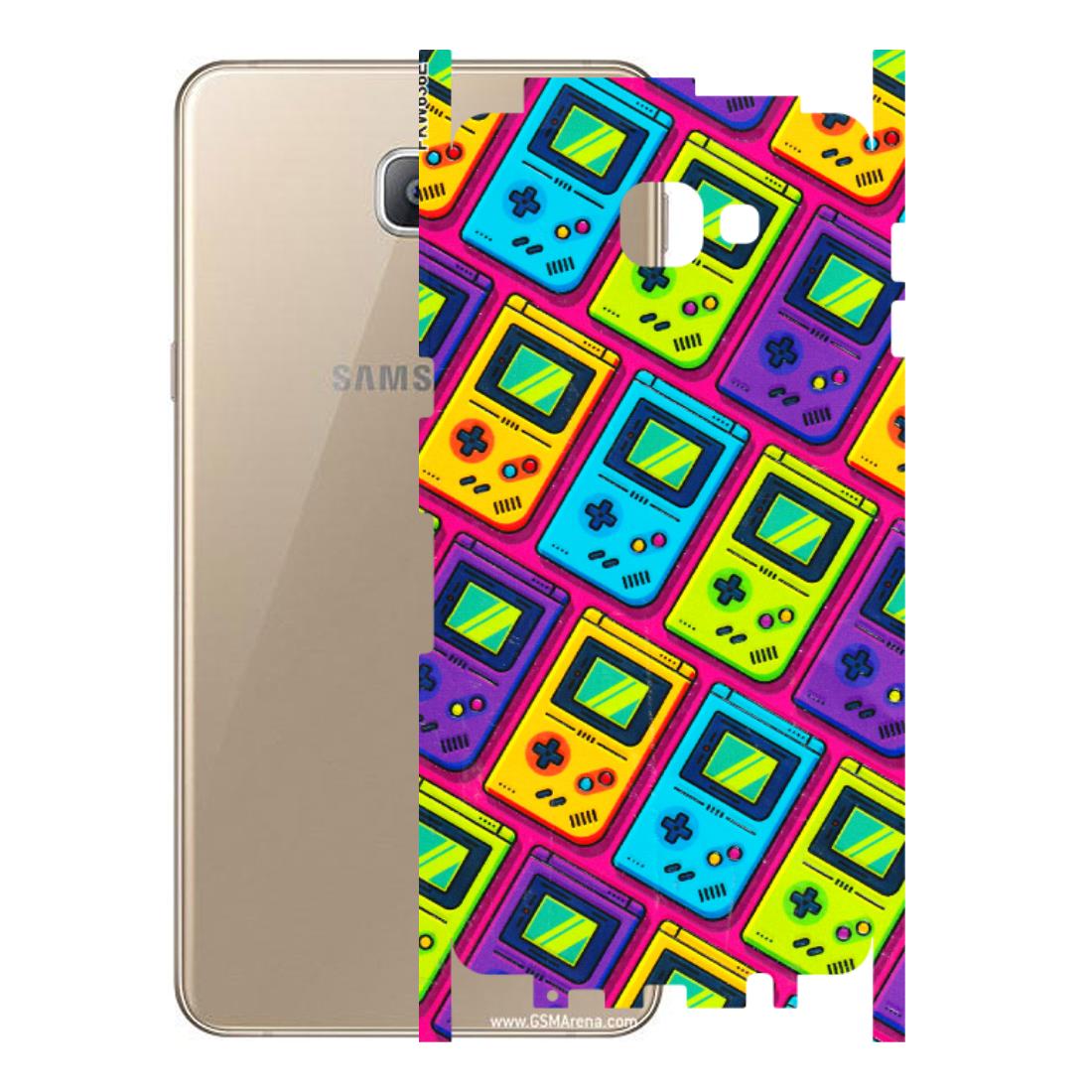 Samsung A/S Series Phone Skins (All Models) - Gameboy Colourful - 3D Embossed Finish (L-266) Samsung Galaxy A9 2016