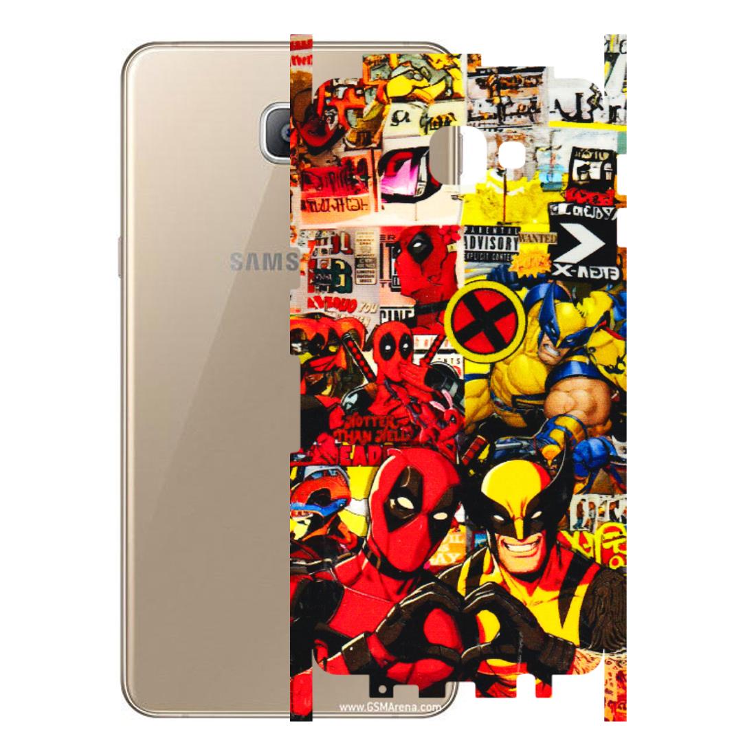 Samsung A/S Series Phone Skins (All Models) - Spidy Wolverine - 3D Embossed Finish (L-310) Samsung Galaxy A9 2016