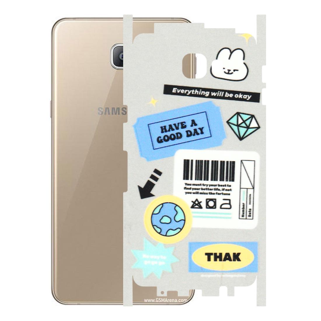 Samsung A/S Series Phone Skins (All Models) - Will Be Okay Design - 3D Embossed Finish (L-316) Samsung Galaxy A9 2016