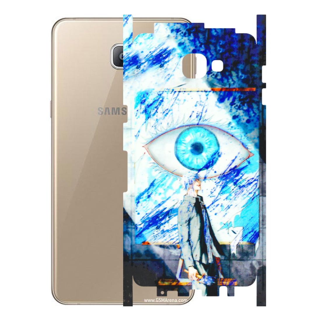 Samsung A/S Series Phone Skins (All Models) - Anime Sea Blue Eye - 3D Embossed Finish (L-318) Samsung Galaxy A9 2016