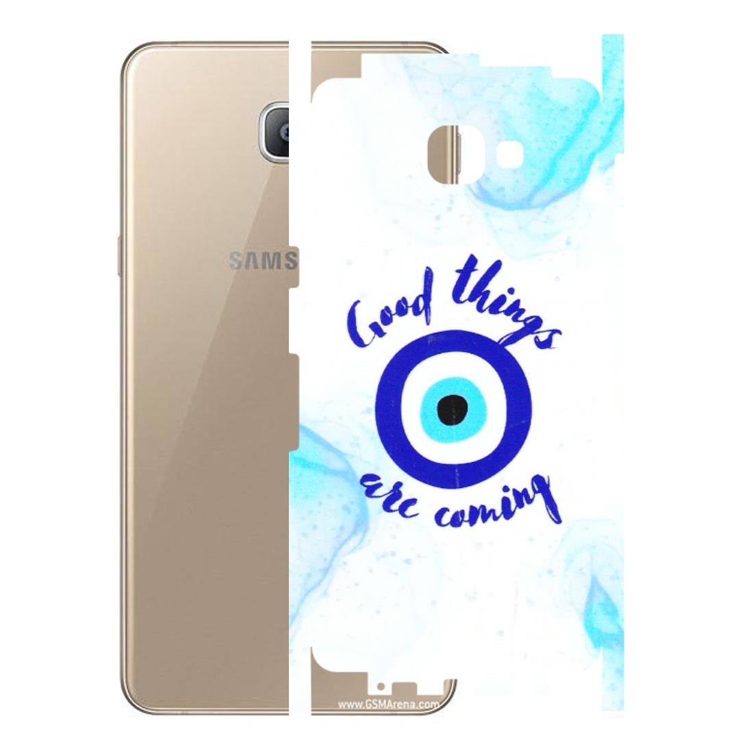 Samsung A/S Series Phone Skins (All Models) - Evil Eye Good Things Are Coming - 3D Embossed Finish (L-322) Samsung Galaxy A9 2016