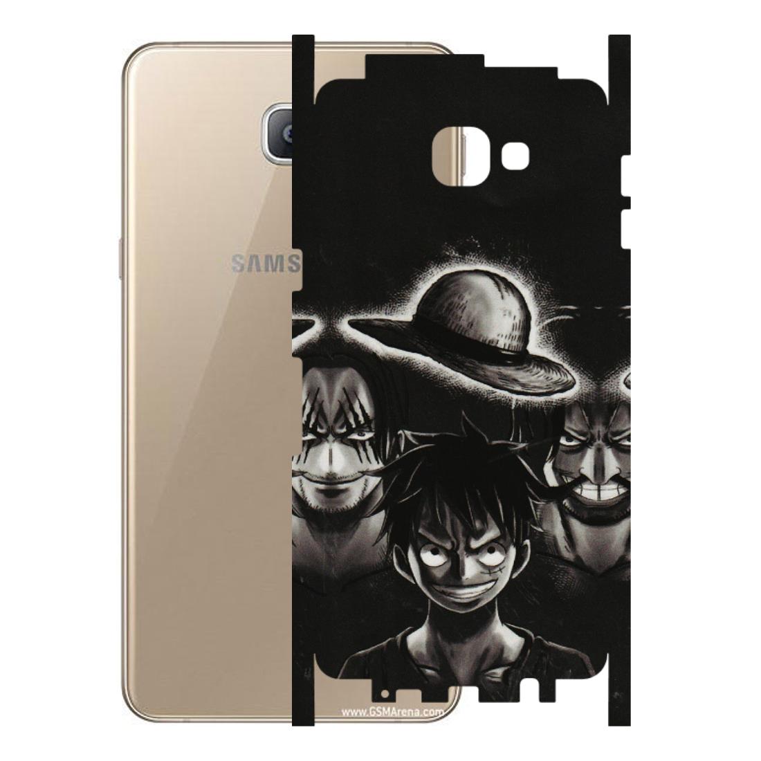 Samsung A/S Series Phone Skins (All Models) - Black Luffy Hat - 3D Embossed Finish (L-57) Samsung Galaxy A9 2016