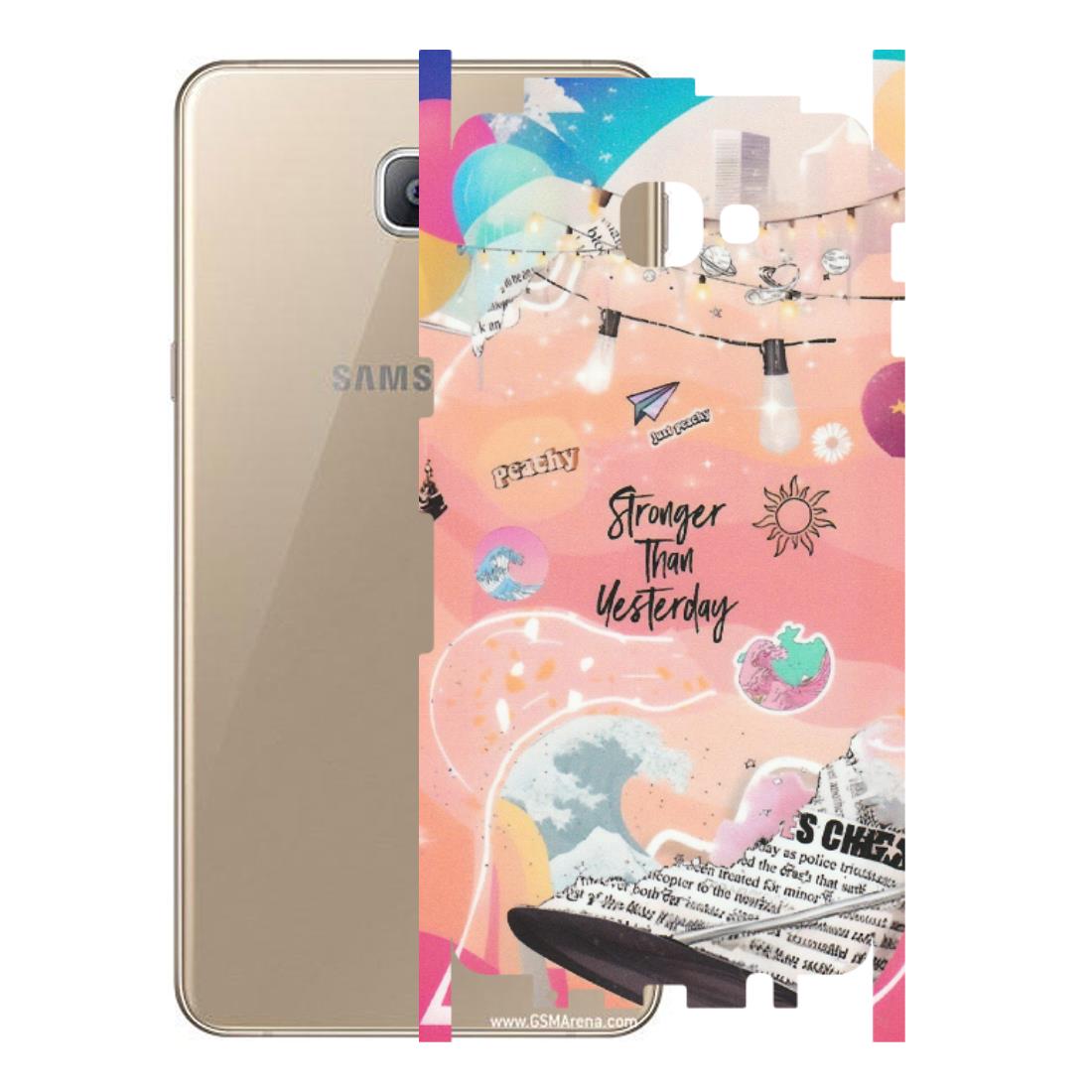 Samsung A/S Series Phone Skins (All Models) - Stronger Then Yesterday - Matte Finish (M-128) Samsung Galaxy A9 2016