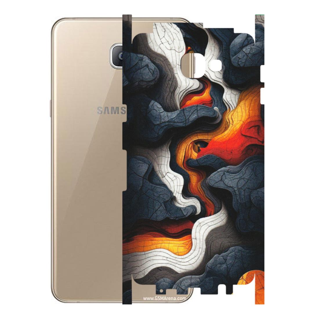 Samsung A/S Series Phone Skins (All Models) - Abstract Volcanic Layers - Matte Finish (M-52) Samsung Galaxy A9 2016