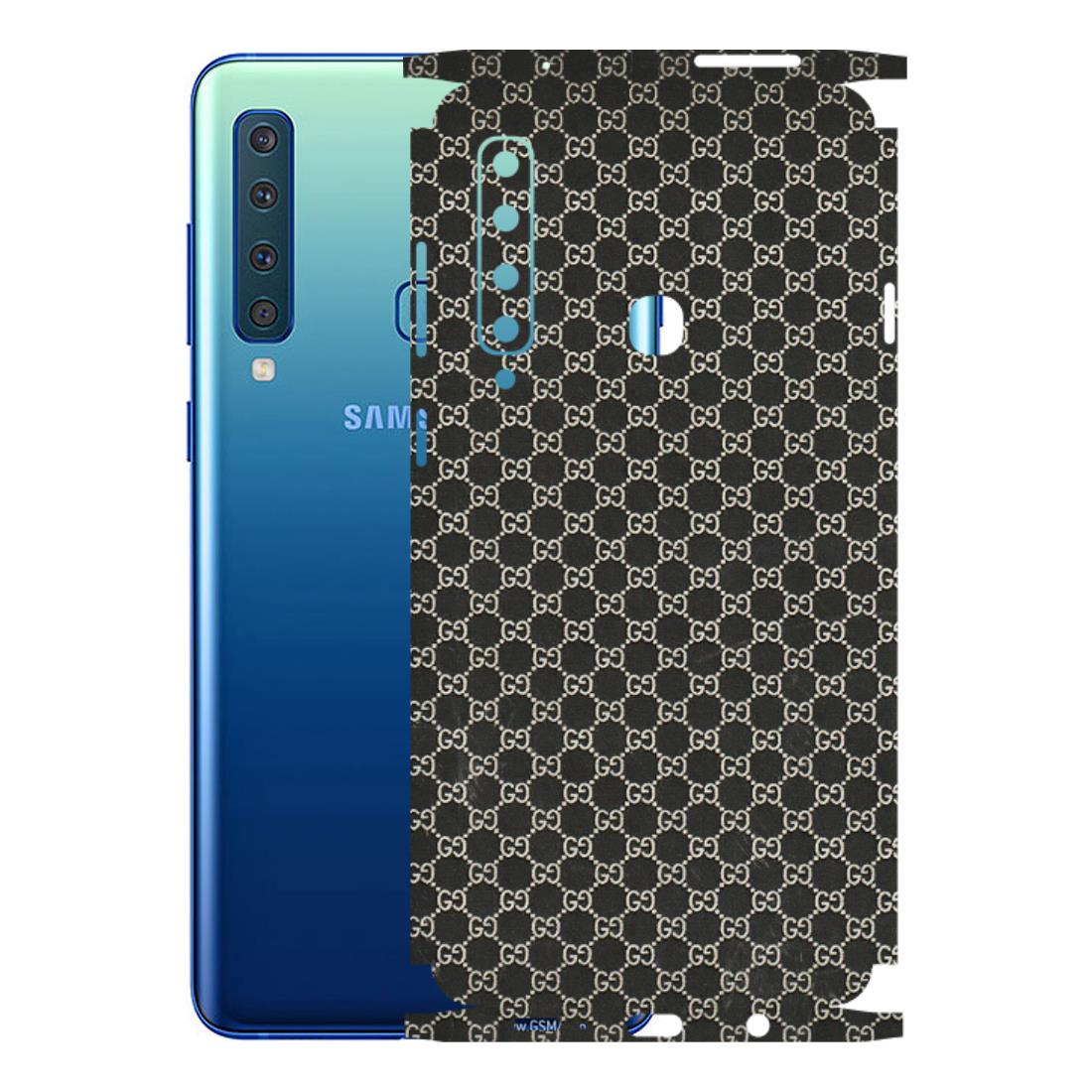 Samsung A/S Series Phone Skins (All Models) - Black G Print - 3D Embossed Finish (L-109) Samsung Galaxy A9 2018
