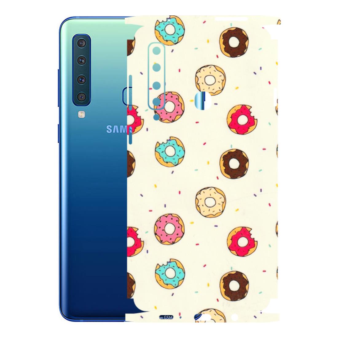 Samsung A/S Series Phone Skins (All Models) - Mini Donuts Doodle Art - 3D Embossed Finish (L-122) Samsung Galaxy A9 2018