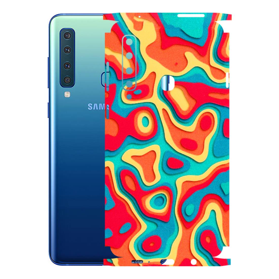 Samsung A/S Series Phone Skins (All Models) - Abstract Swirl - 3D Embossed Finish (L-150) Samsung Galaxy A9 2018