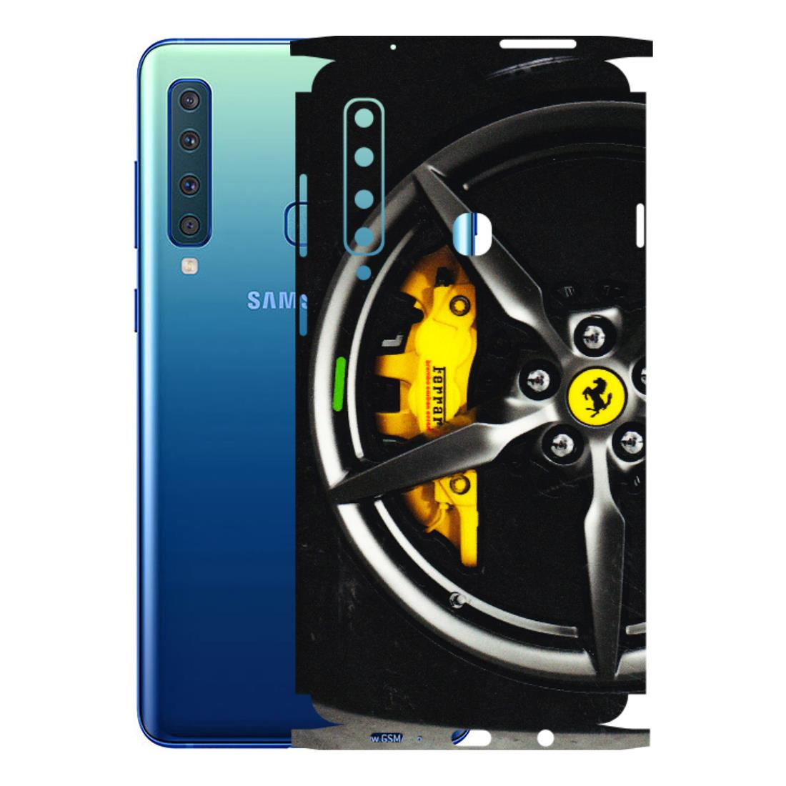 Samsung A/S Series Phone Skins (All Models) - Ferrari Wheel Alloy - 3D Embossed Finish (L-173) Samsung Galaxy A9 2018