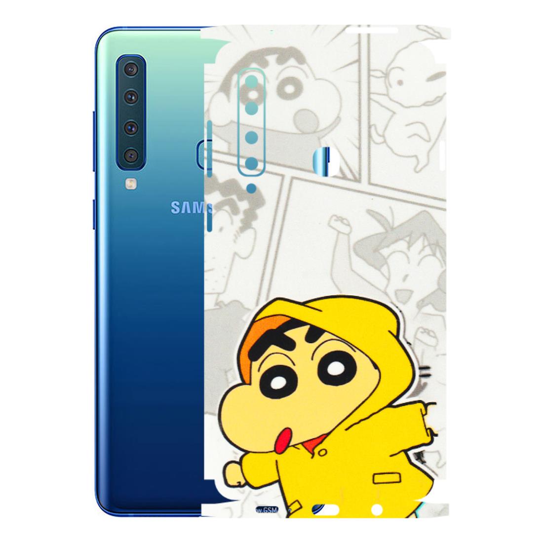 Samsung A/S Series Phone Skins (All Models) - Yellow Shinchan Comic - 3D Embossed Finish (L-246) Samsung Galaxy A9 2018