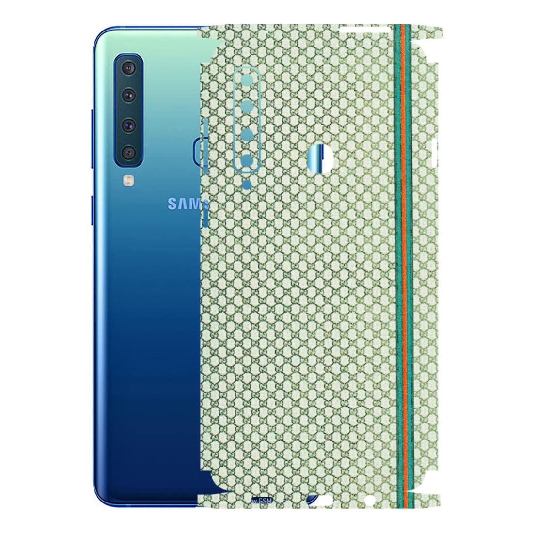 Samsung A/S Series Phone Skins (All Models) - Gucci Fabric Pattern - 3D Embossed Finish (L-73) Samsung Galaxy A9 2018