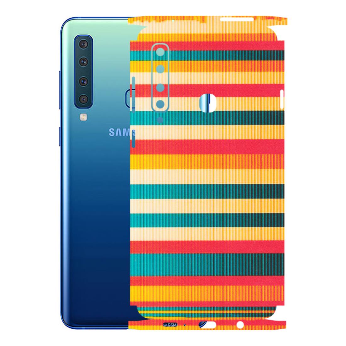 Samsung A/S Series Phone Skins (All Models) - Colourful Stripes Soothing Effect - Matte Finish (M-86) Samsung Galaxy A9 2018