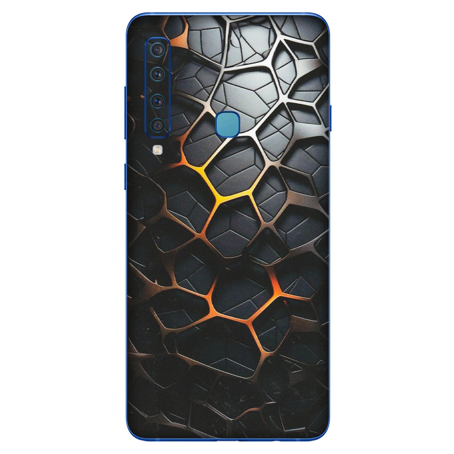 Samsung A/S Series Phone Skins (All Models) - New Abstract Graphite Tiles - Matte Finish (M-130) Samsung Galaxy A9