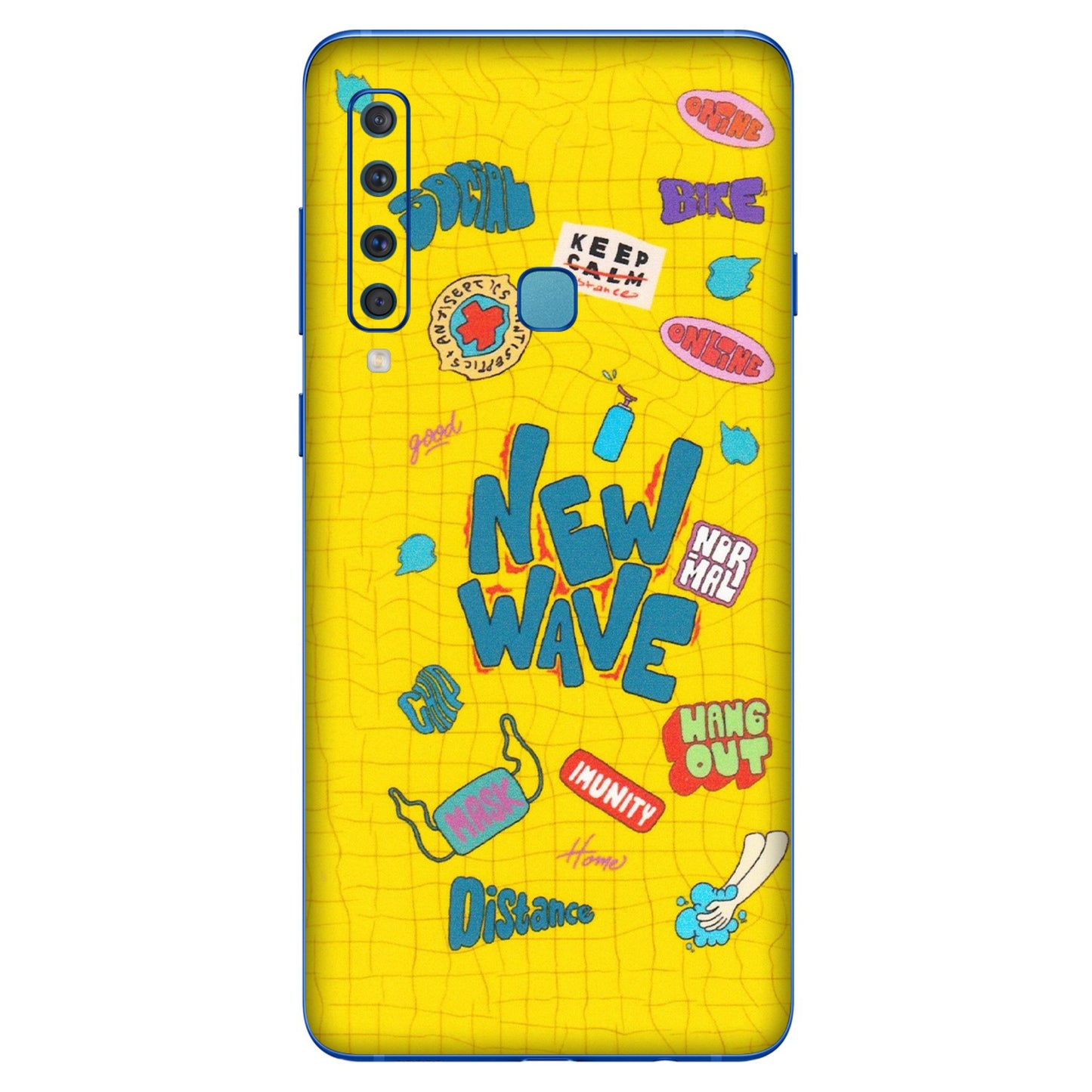 Samsung A/S Series Phone Skins (All Models) - New Wave Life - Matte Finish (M-17) Samsung Galaxy A9