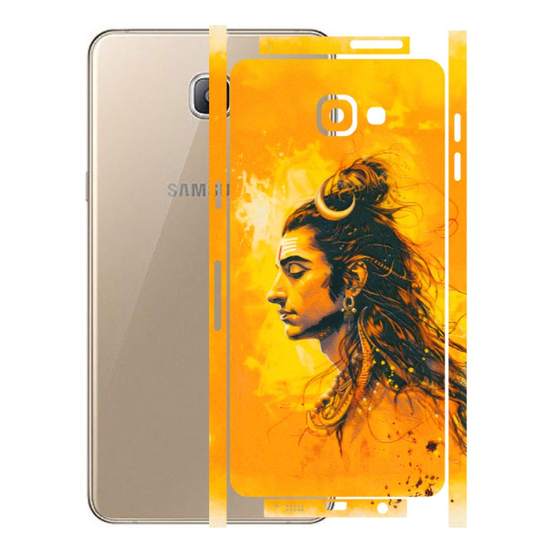 Samsung A/S Series Phone Skins (All Models) - Shiv Shakti - 3D Embossed Finish (L-14) Samsung Galaxy A9 Pro