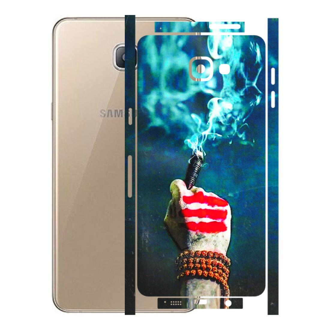 Samsung A/S Series Phone Skins (All Models) - Mahadev Bhakt - 3D Embossed Finish (L-146) Samsung Galaxy A9 Pro