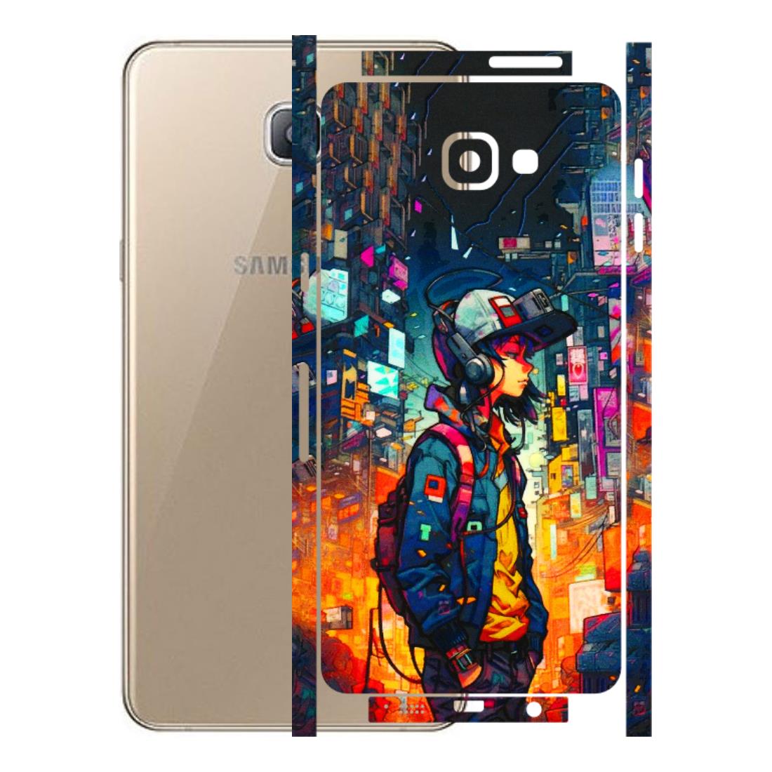 Samsung A/S Series Phone Skins (All Models) - Street Anime Guy - 3D Embossed Finish (L-158) Samsung Galaxy A9 Pro