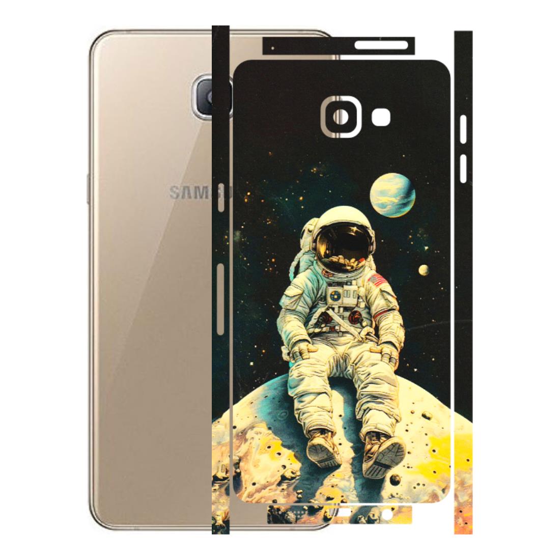 Samsung A/S Series Phone Skins (All Models) - Astronaut in Space - 3D Embossed Finish (L-16) Samsung Galaxy A9 Pro