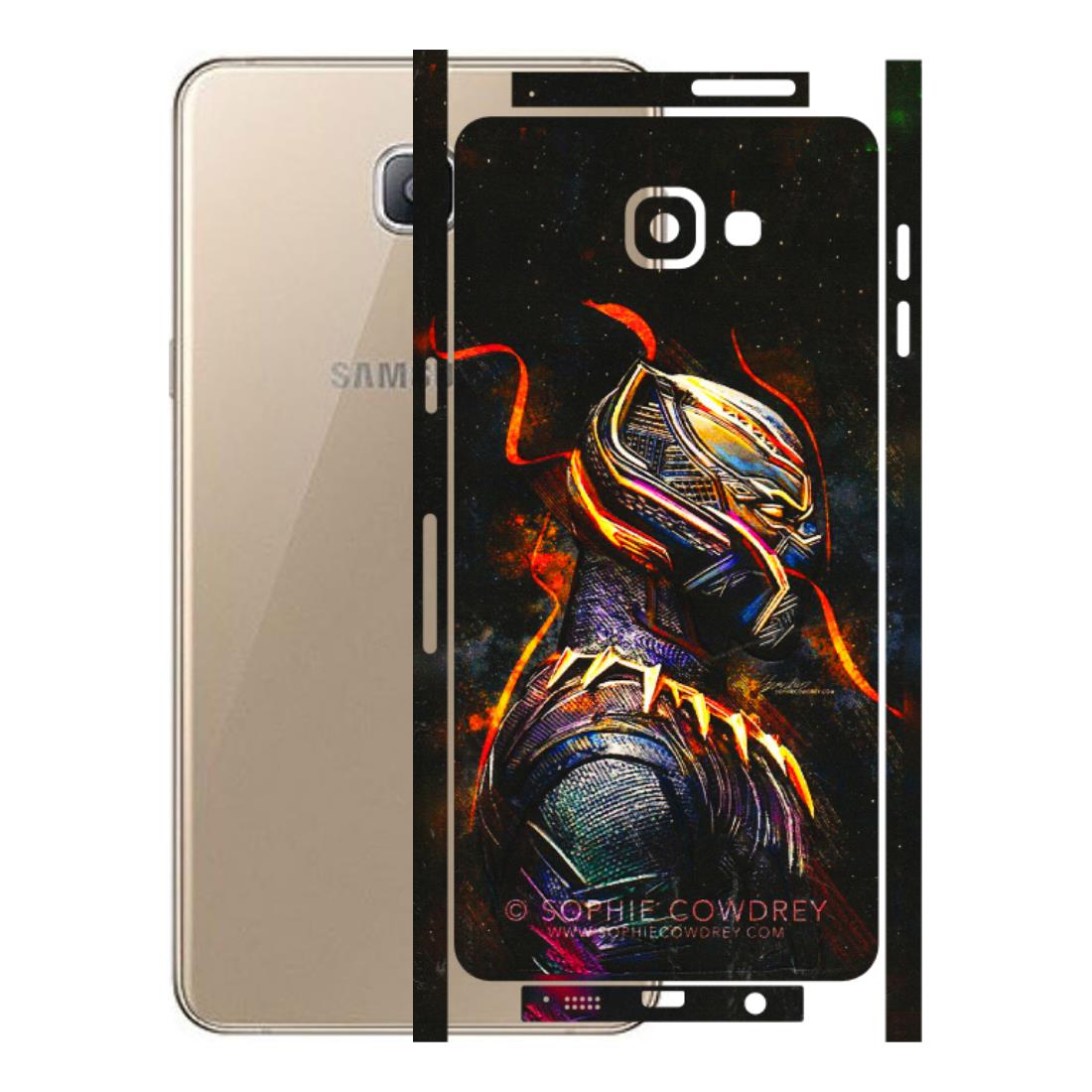 Samsung A/S Series Phone Skins (All Models) - Black Panther - 3D Embossed Finish (L-190) Samsung Galaxy A9 Pro