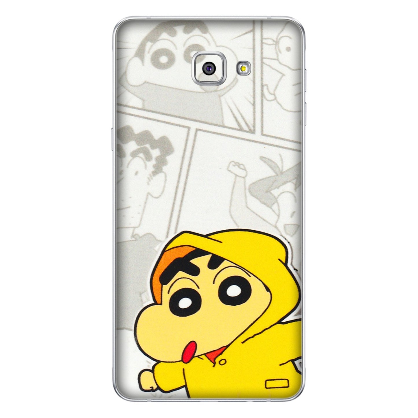 Samsung A/S Series Phone Skins (All Models) - Yellow Shinchan Comic - 3D Embossed Finish (L-246) Samsung Galaxy A9 Pro