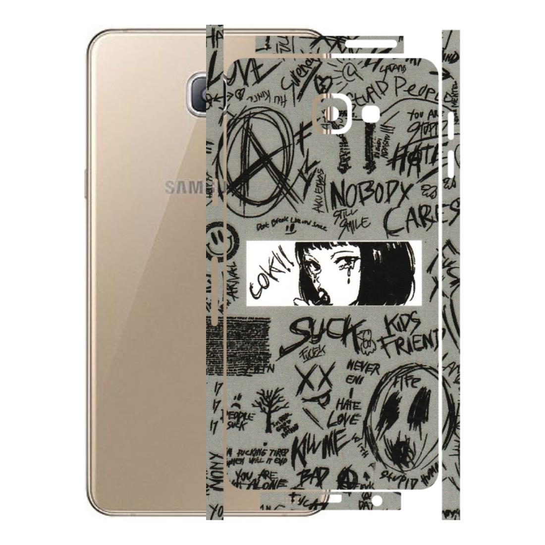 Samsung A/S Series Phone Skins (All Models) - Never Have Love Anime - 3D Embossed Finish (L-260) Samsung Galaxy A9 Pro