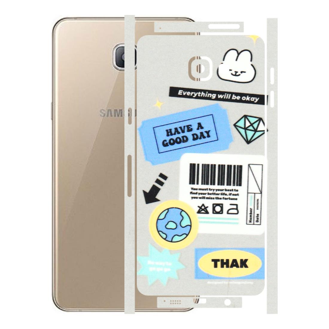 Samsung A/S Series Phone Skins (All Models) - Will Be Okay Design - 3D Embossed Finish (L-316) Samsung Galaxy A9 Pro