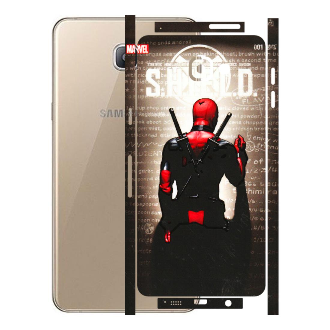 Samsung A/S Series Phone Skins (All Models) - Deadpool - 3D Embossed Finish (L-56) Samsung Galaxy A9 Pro