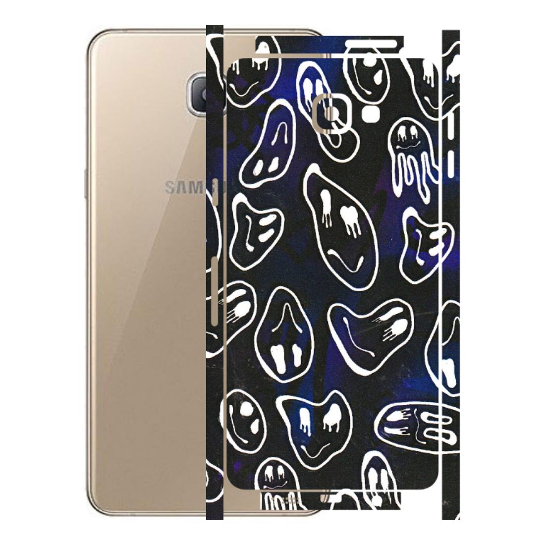 Samsung A/S Series Phone Skins (All Models) - Distorted Smileys - 3D Embossed Finish (L-92) Samsung Galaxy A9 Pro
