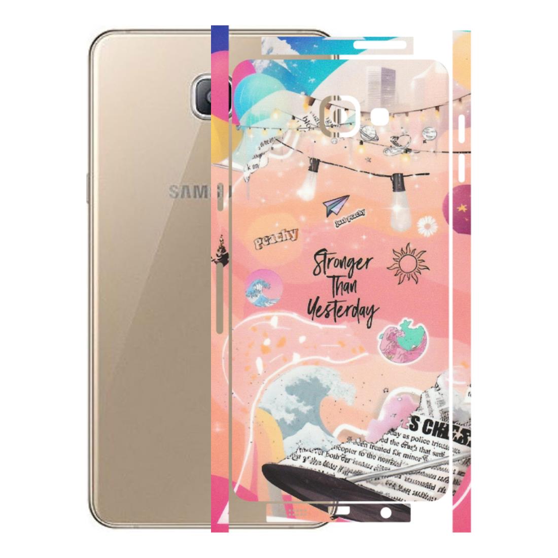 Samsung A/S Series Phone Skins (All Models) - Stronger Then Yesterday - Matte Finish (M-128) Samsung Galaxy A9 Pro