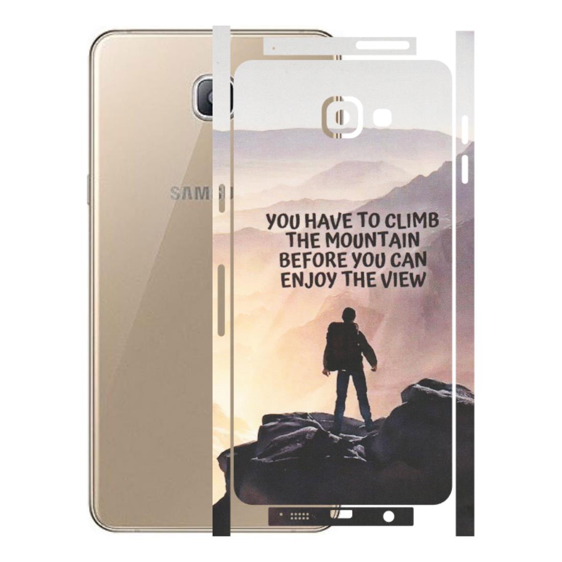 Samsung A/S Series Phone Skins (All Models) - Motivational Hiking Mountain - Matte Finish (M-28) Samsung Galaxy A9 Pro