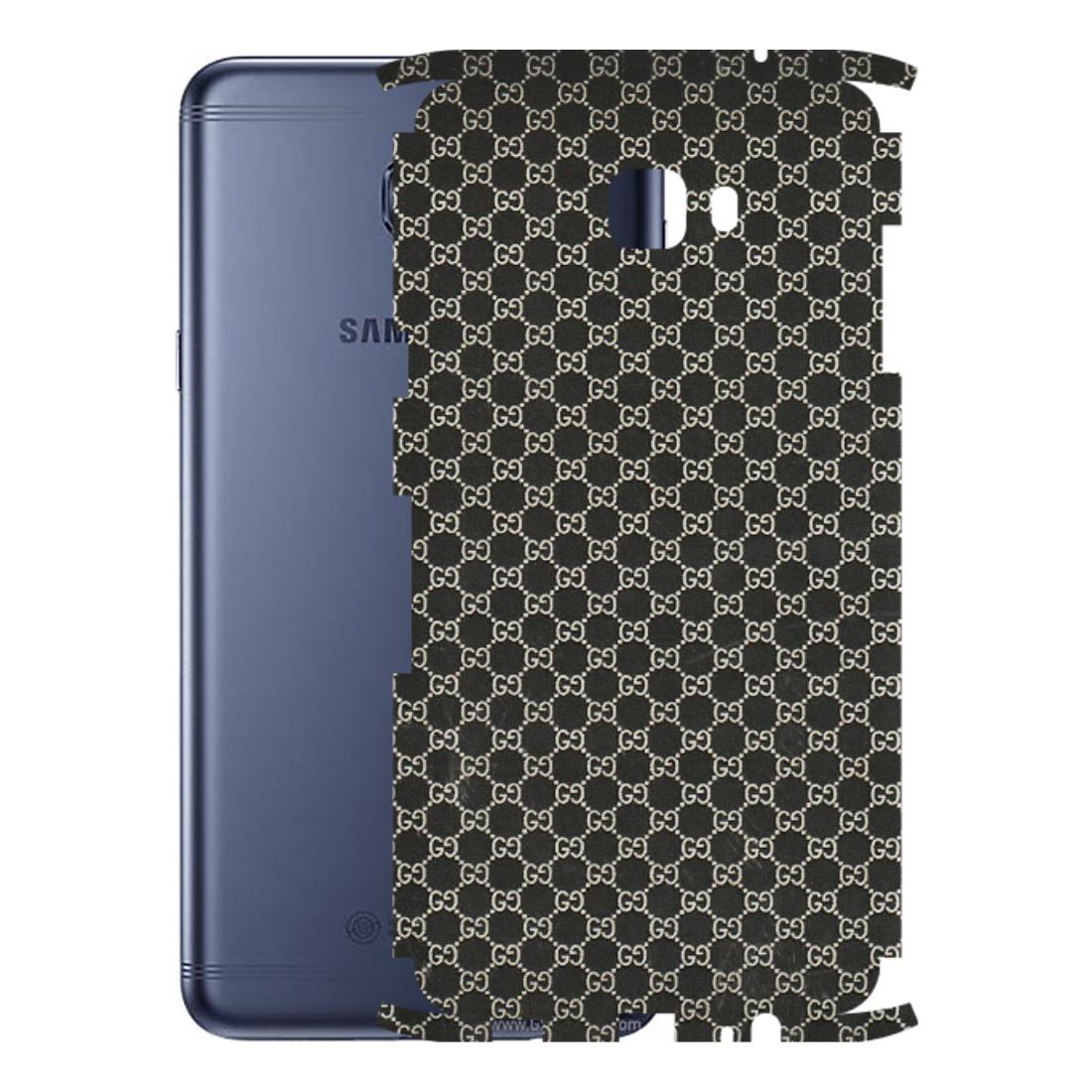 Samsung M/F/Note/Flip and C Phone Skins (All Models) - Black G Print - 3D Embossed Finish (L-109) Samsung Galaxy C7 Pro