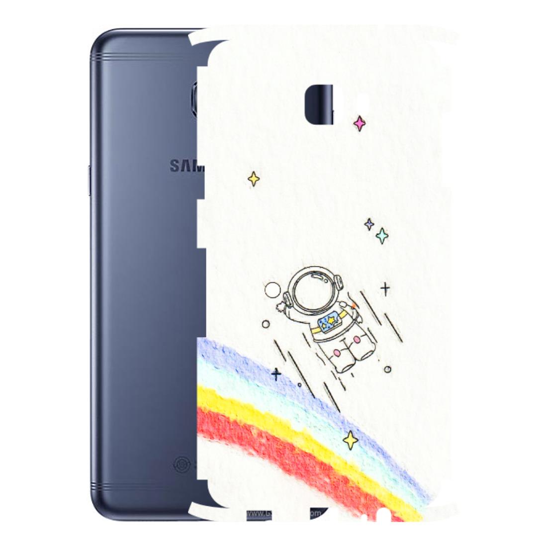 Samsung M/F/Note/Flip and C Phone Skins (All Models) - Milkyway Astronaut - 3D Embossed Finish (L-110) Samsung Galaxy C7 Pro