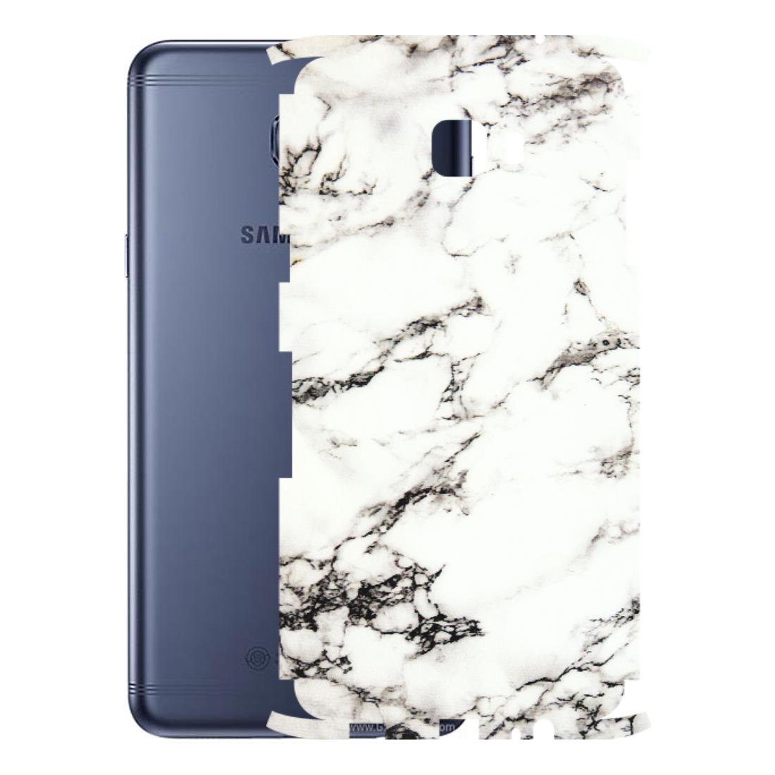 Samsung M/F/Note/Flip and C Phone Skins (All Models) - Black and White Marble Texture - 3D Embossed Finish (L-124) Samsung Galaxy C7 Pro