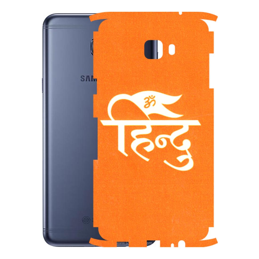 Samsung M/F/Note/Flip and C Phone Skins (All Models) - Hindu Kesari - 3D Embossed Finish (L-154) Samsung Galaxy C7 Pro