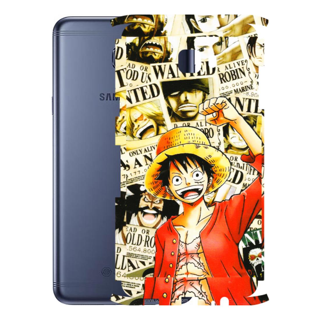 Samsung M/F/Note/Flip and C Phone Skins (All Models) - Luffy Anime - 3D Embossed Finish (L-177) Samsung Galaxy C7 Pro
