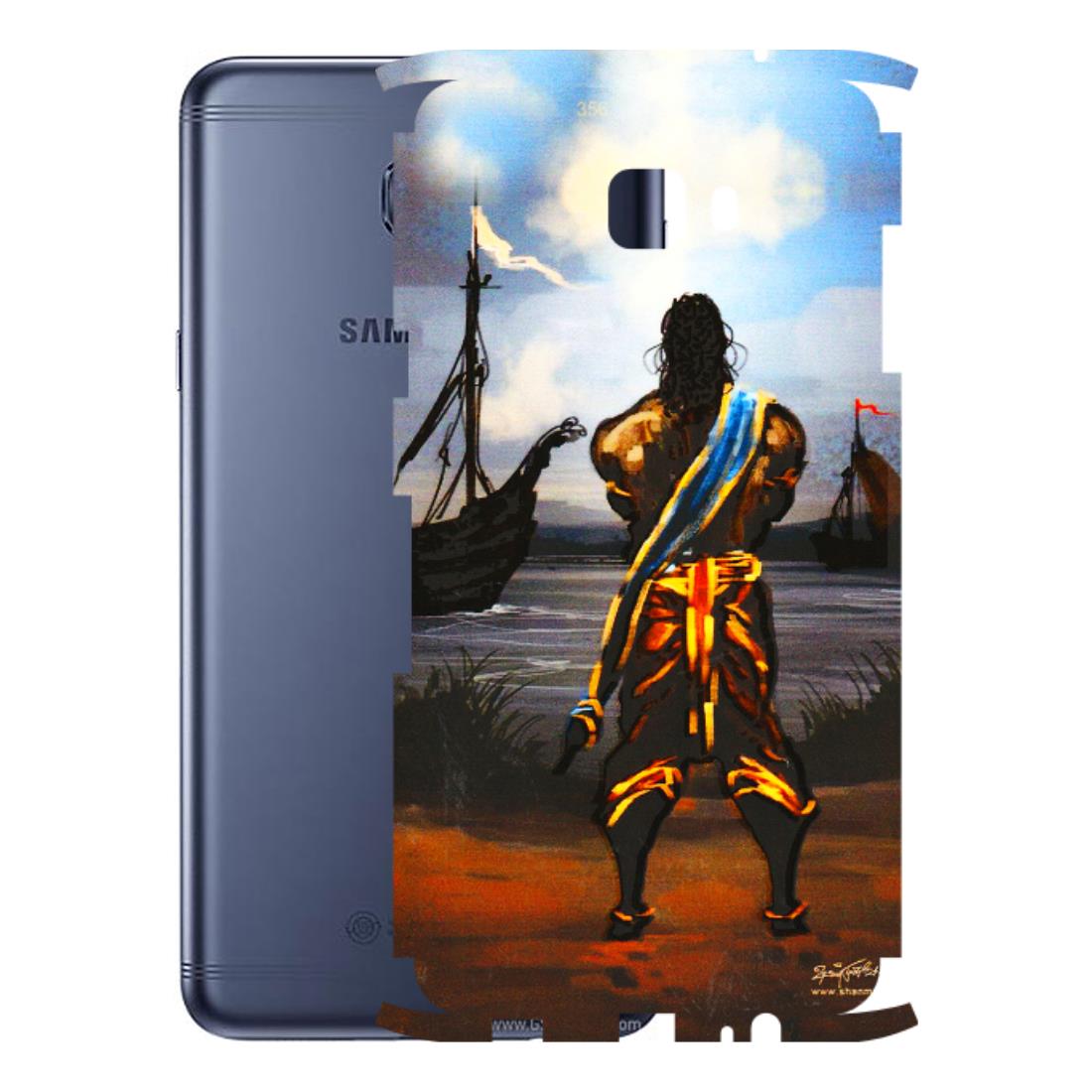 Samsung M/F/Note/Flip and C Phone Skins (All Models) - Heavenly God Figure - 3D Embossed Finish (L-34) Samsung Galaxy C7 Pro
