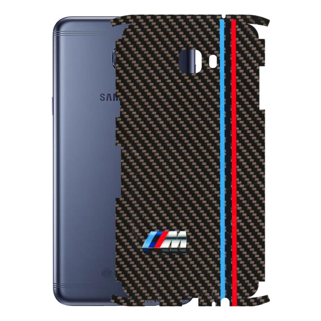 Samsung M/F/Note/Flip and C Phone Skins (All Models) - BM Carbon Fiber Feels - 3D Embossed Finish (L-38) Samsung Galaxy C7 Pro