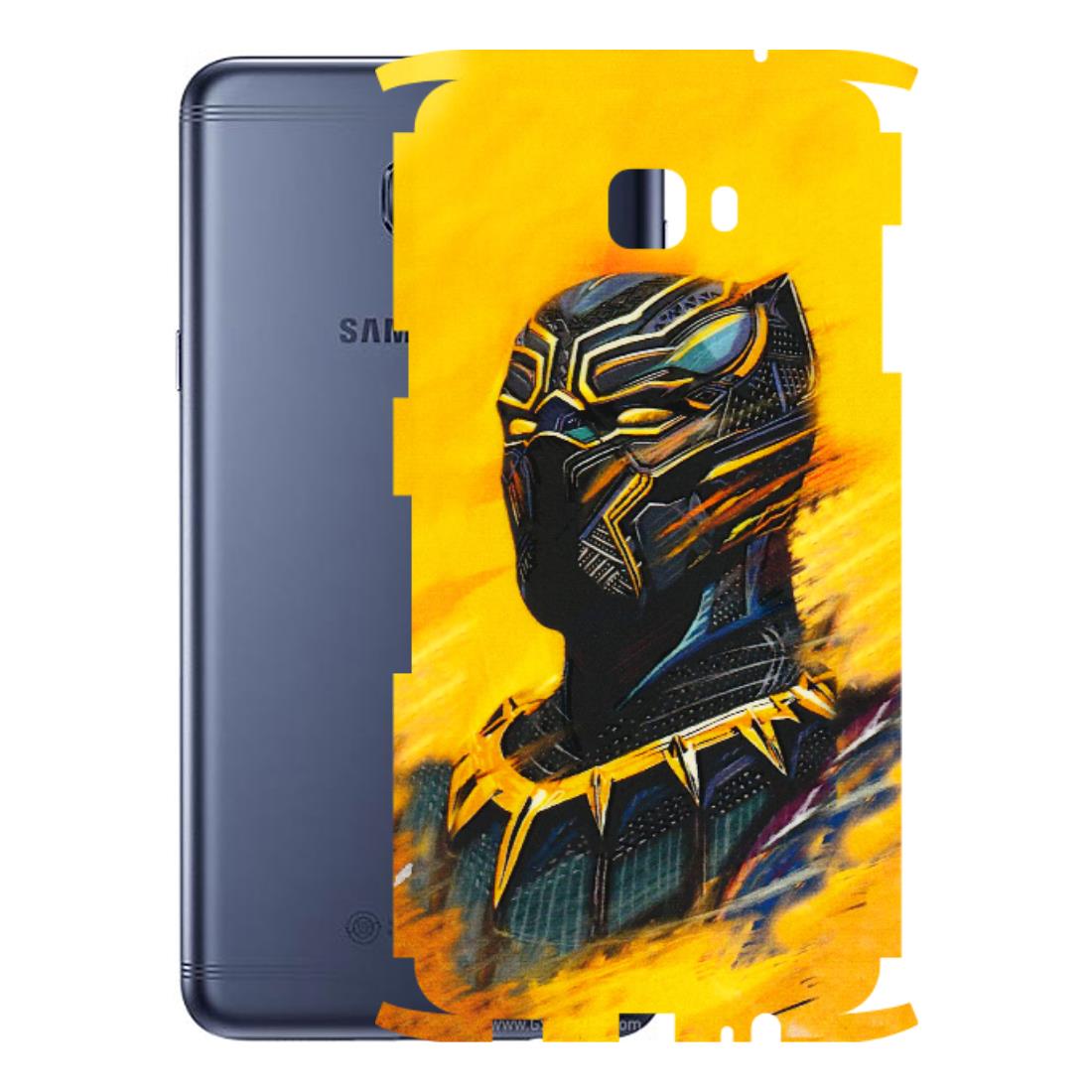 Samsung M/F/Note/Flip and C Phone Skins (All Models) - Yellow Panther - 3D Embossed Finish (L-54) Samsung Galaxy C7 Pro