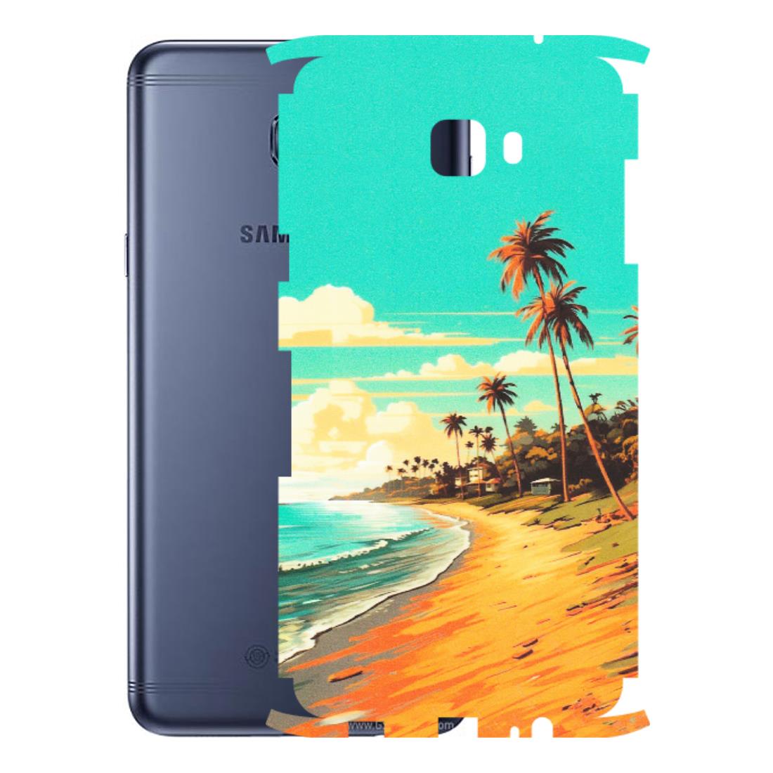 Samsung M/F/Note/Flip and C Phone Skins (All Models) - Miami Beach - Matte Finish (M-136) Samsung Galaxy C7 Pro
