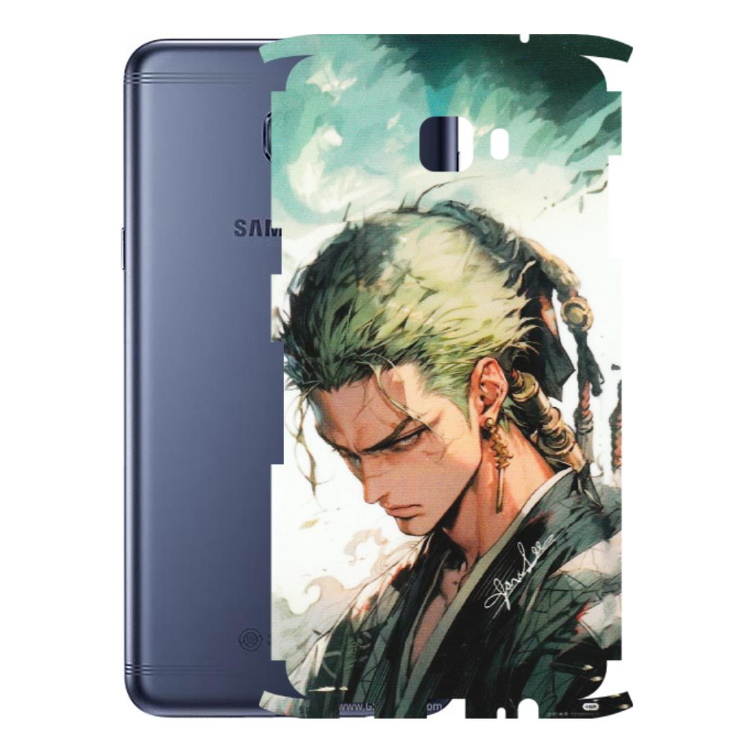 Samsung M/F/Note/Flip and C Phone Skins (All Models) - New Roronoa Zoro One Picece Anime - Matte Finish (M-140) Samsung Galaxy C7 Pro