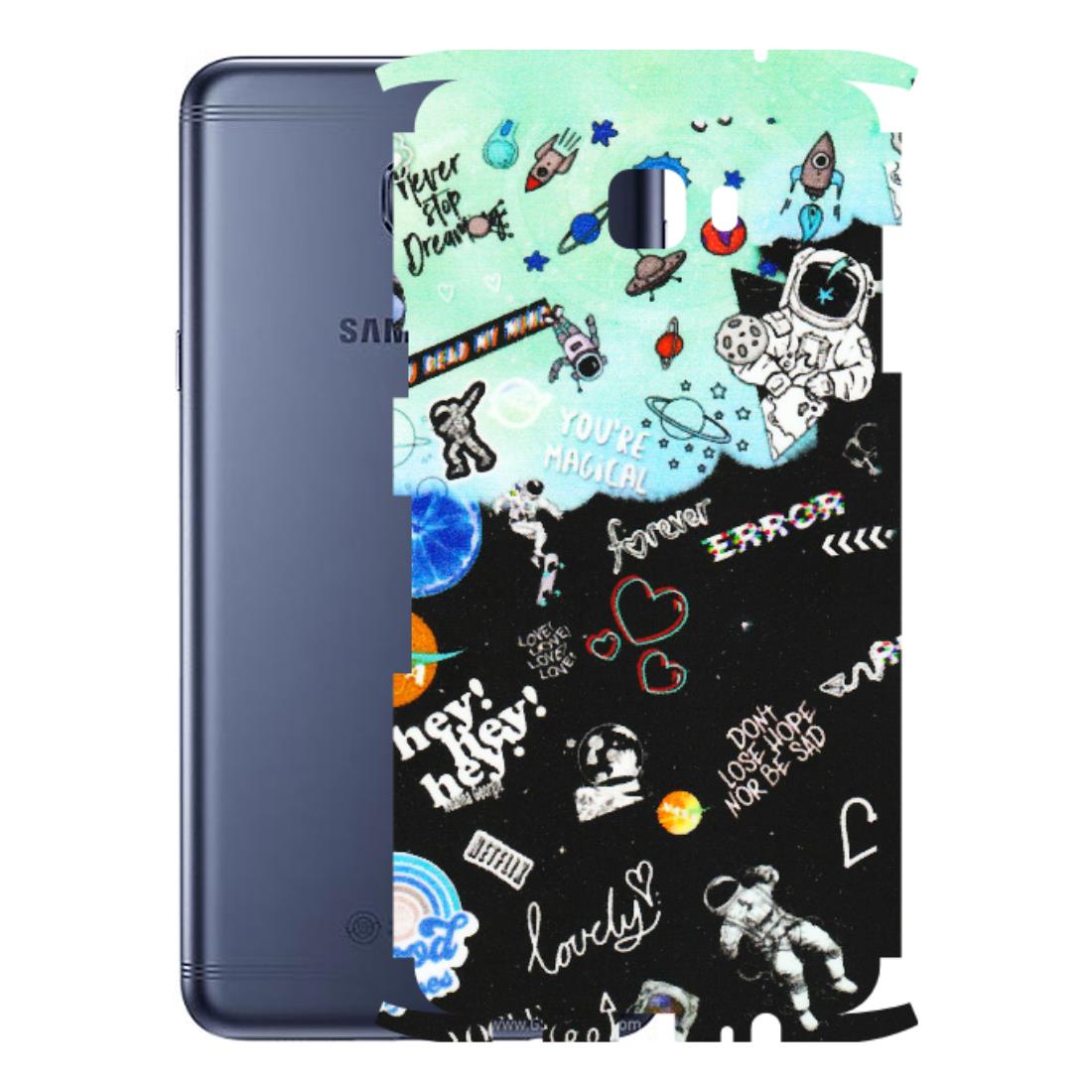 Samsung M/F/Note/Flip and C Phone Skins (All Models) - Living In A Space Dream - Matte Finish (M-46) Samsung Galaxy C7 Pro