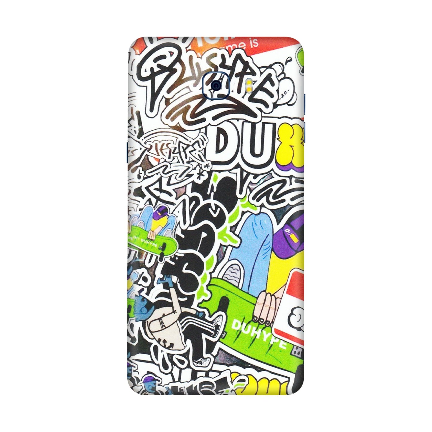 Samsung M/F/Note/Flip and C Phone Skins (All Models) - Dope Graffiti - Matte Finish (M-61) Samsung Galaxy C7 Pro